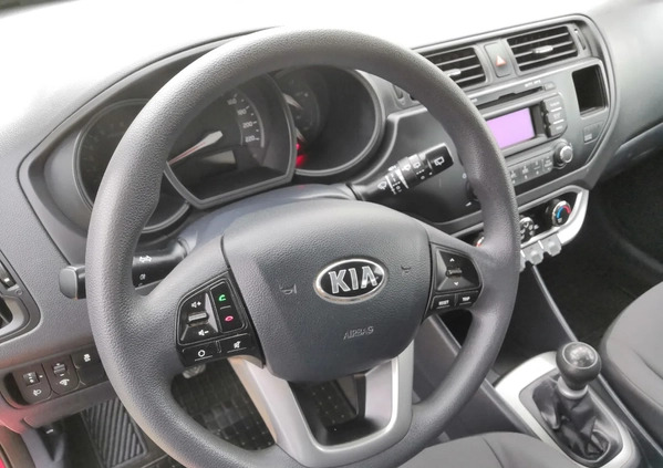 Kia Rio cena 12900 przebieg: 164000, rok produkcji 2014 z Olsztynek małe 781